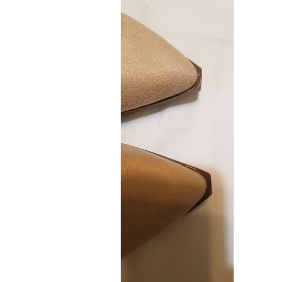 Kathemoi Ankle Boots Slip-on Pointed Toe Chunky Stacked Mid Heel Sz 8 - NWT's - Picture 6 of 10